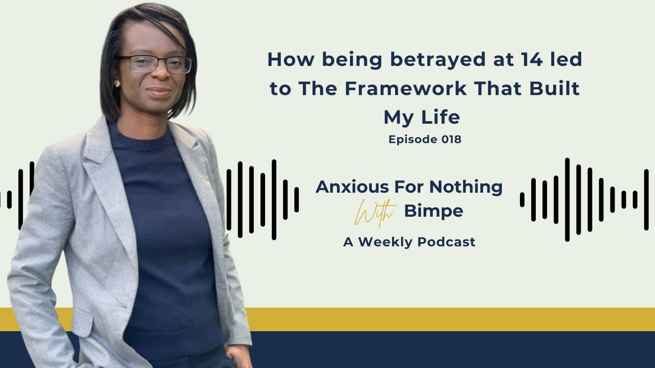 018: How being betrayed at 14 led to The Framework That Built My Life | May 12, 2026
